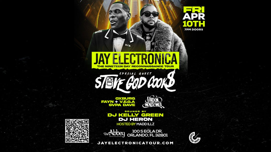 Jay Electronica: The Nineteen Day Reconnaissance Tour Live in Orlando!