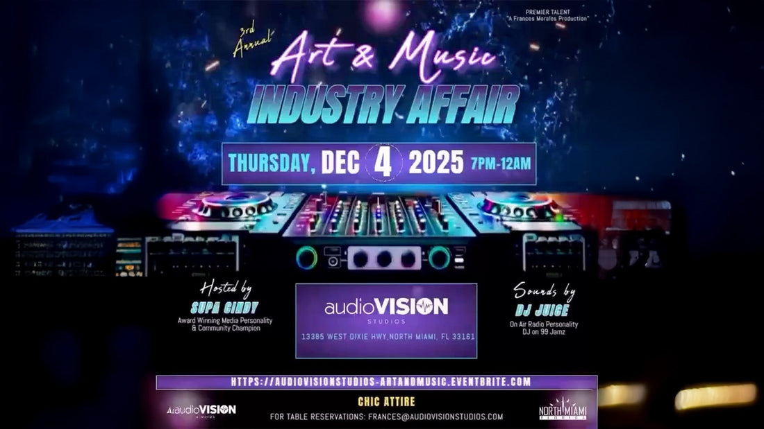 Audio Vision Studios Presents: Art and Music Industry Affair