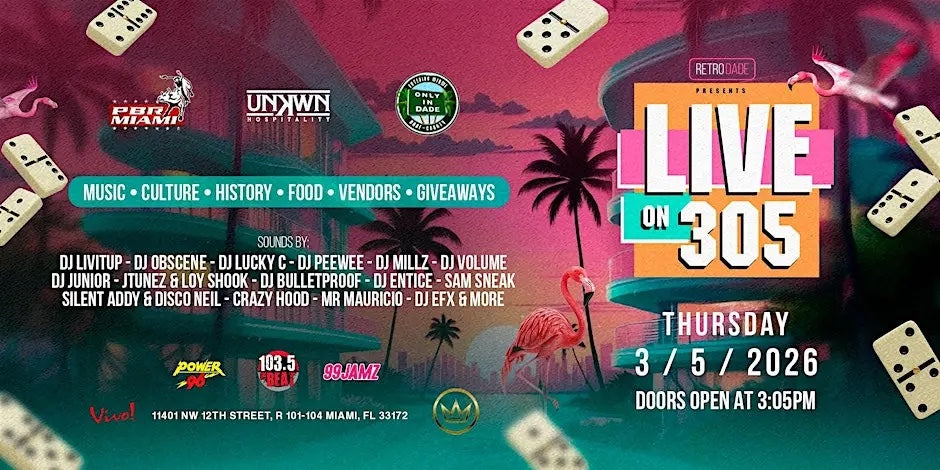 3.0.5 Day Exclusive Event Info + "Dade County Steppaz" Audio Release Info