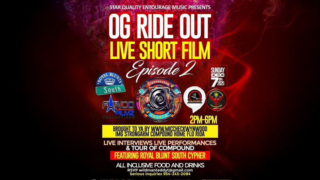OG Rideout Live Short Film Art Basel Weekend